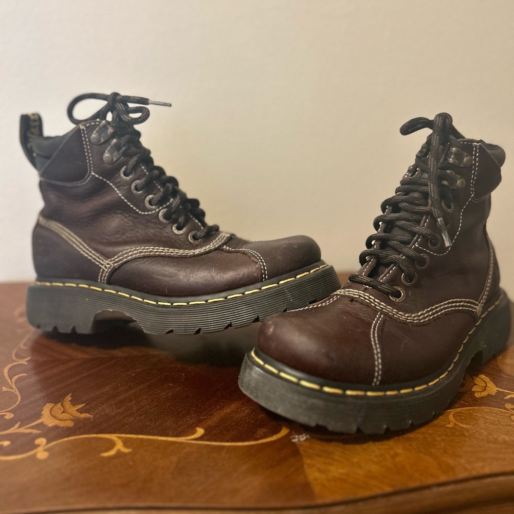 Dr. Martens Dark Brown Ankle Boots